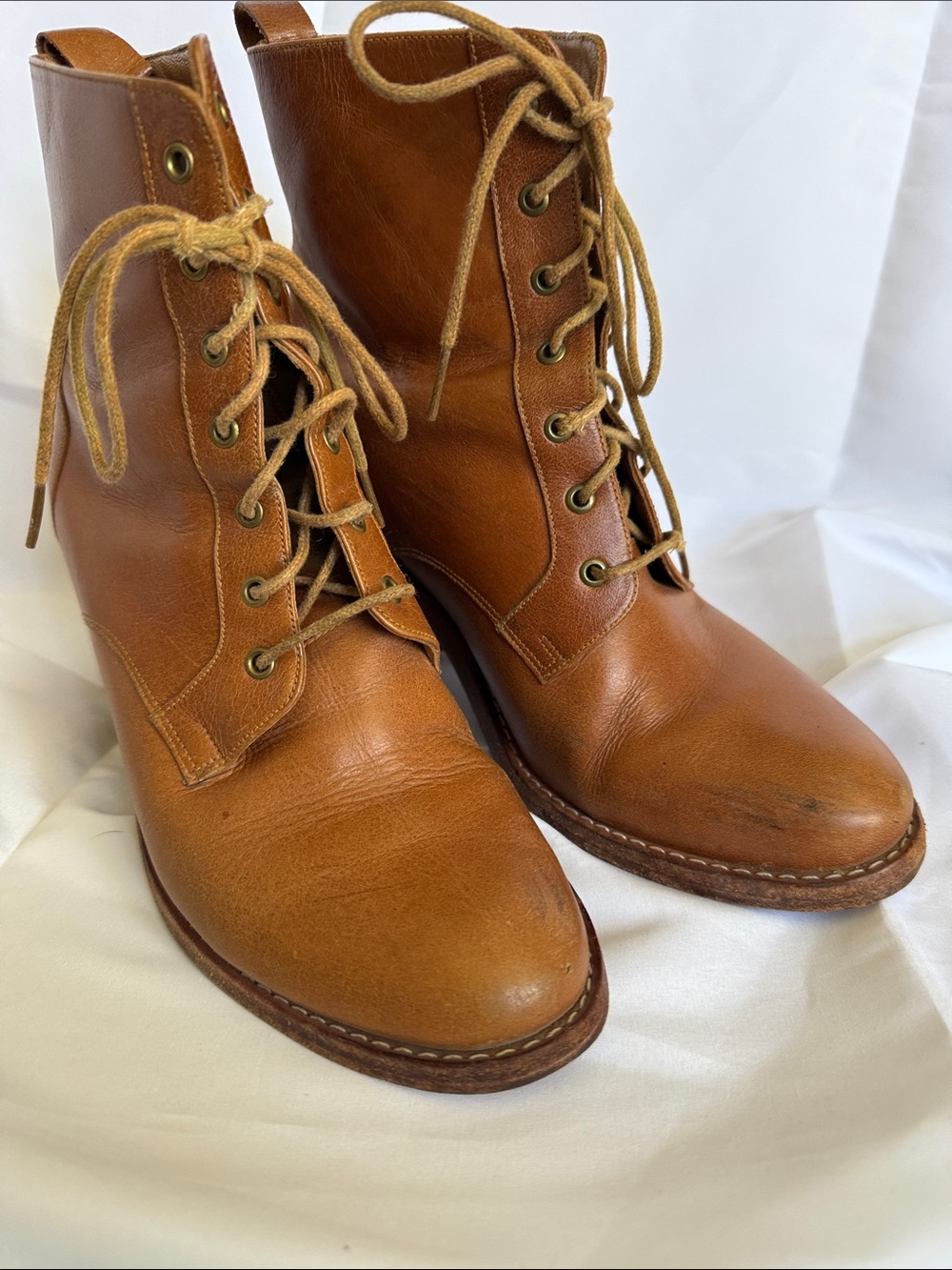 Fortress of Inca Alexandria Paige Boots in Cognac • 38 • 7.5
